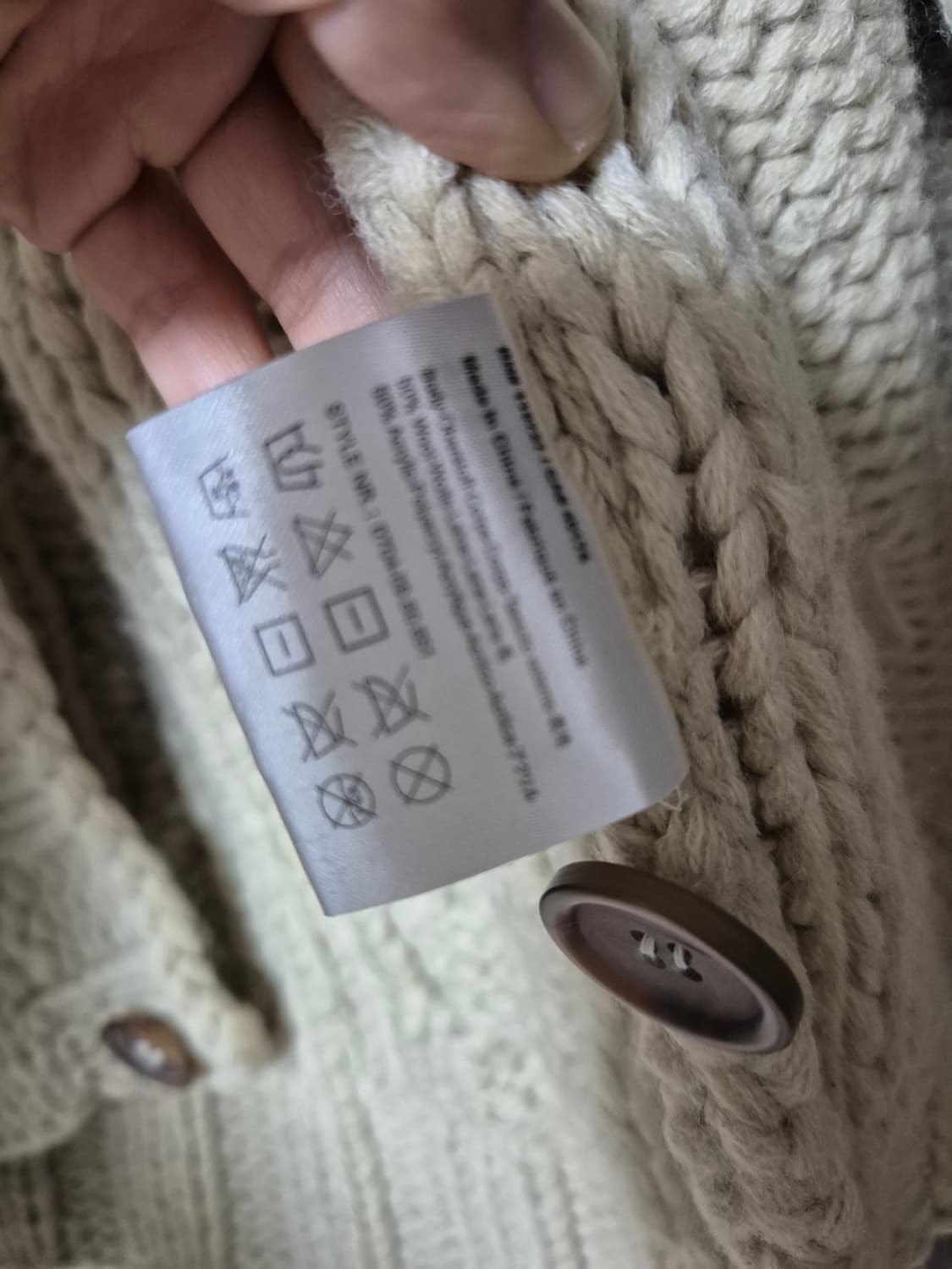 스카치앤소다 케이블니트 가디건 꽈배기가디건 S 상품이미지6