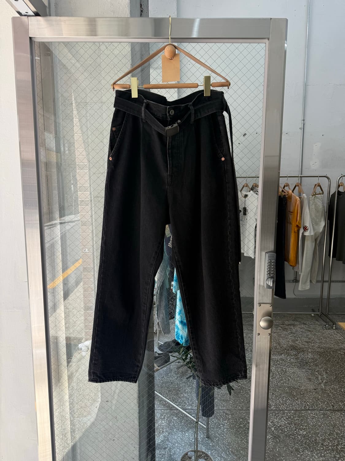 doublet Silk Denim Wide Trouser 상품이미지1