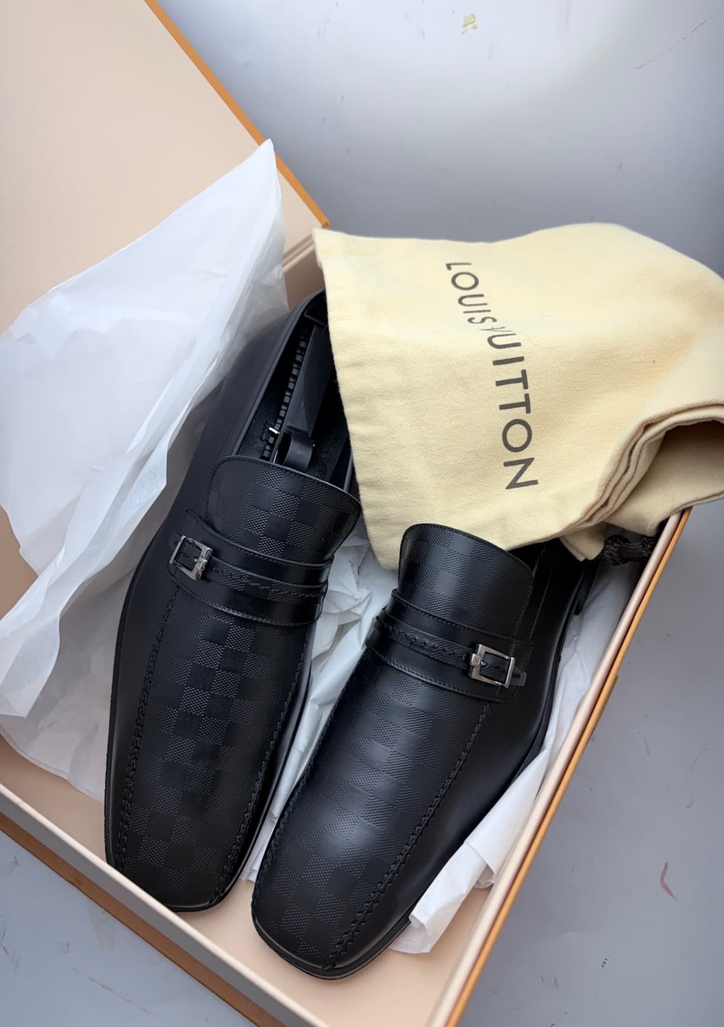 정품)루이비통 다미에 구두 255 상품이미지1