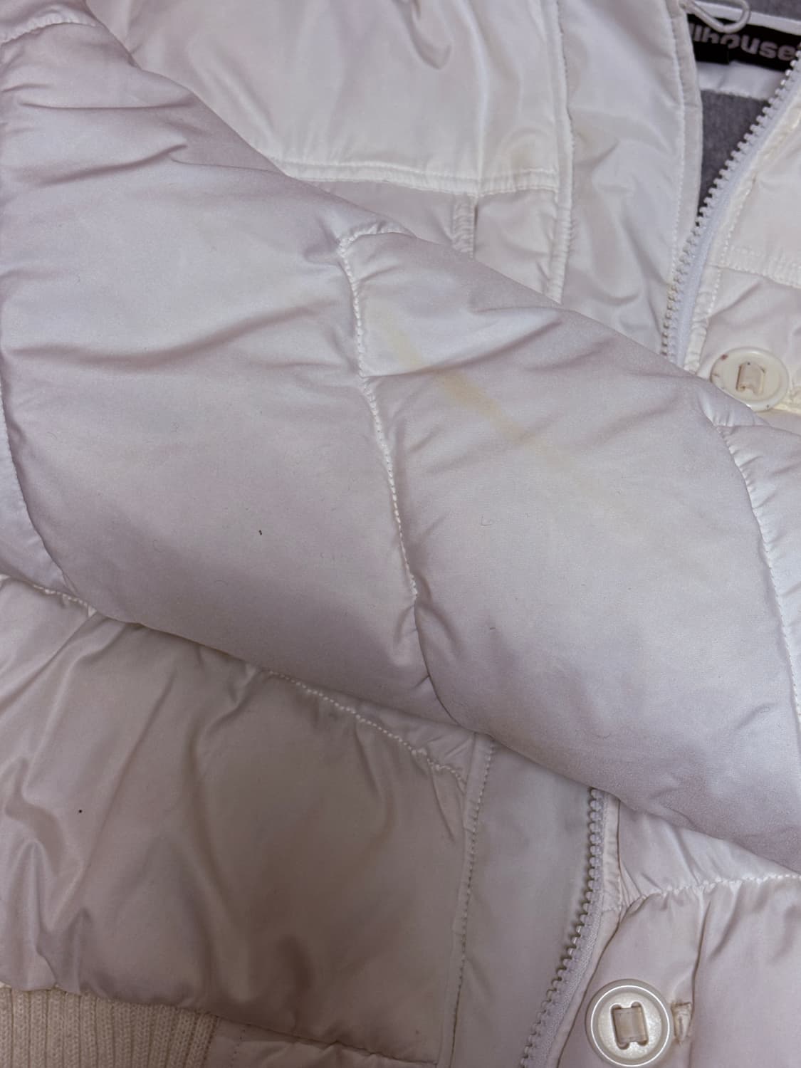 미국 빈티지 y2k 퍼 후드 패딩 m 상품이미지7