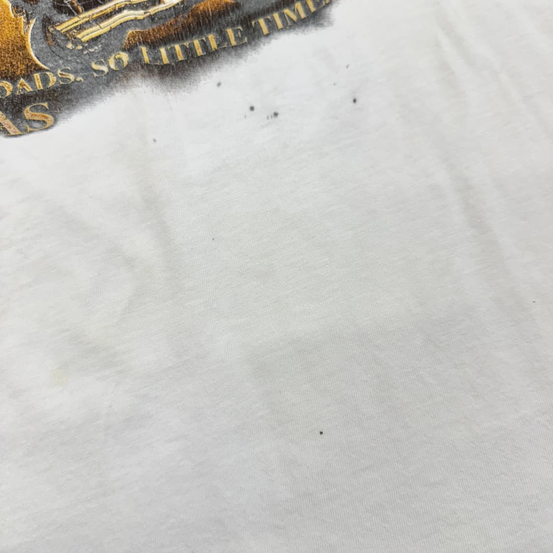 할리데이비슨 00s 텍사스 바이크 프린팅 빈티지 롱슬리브 화이트 상품이미지8