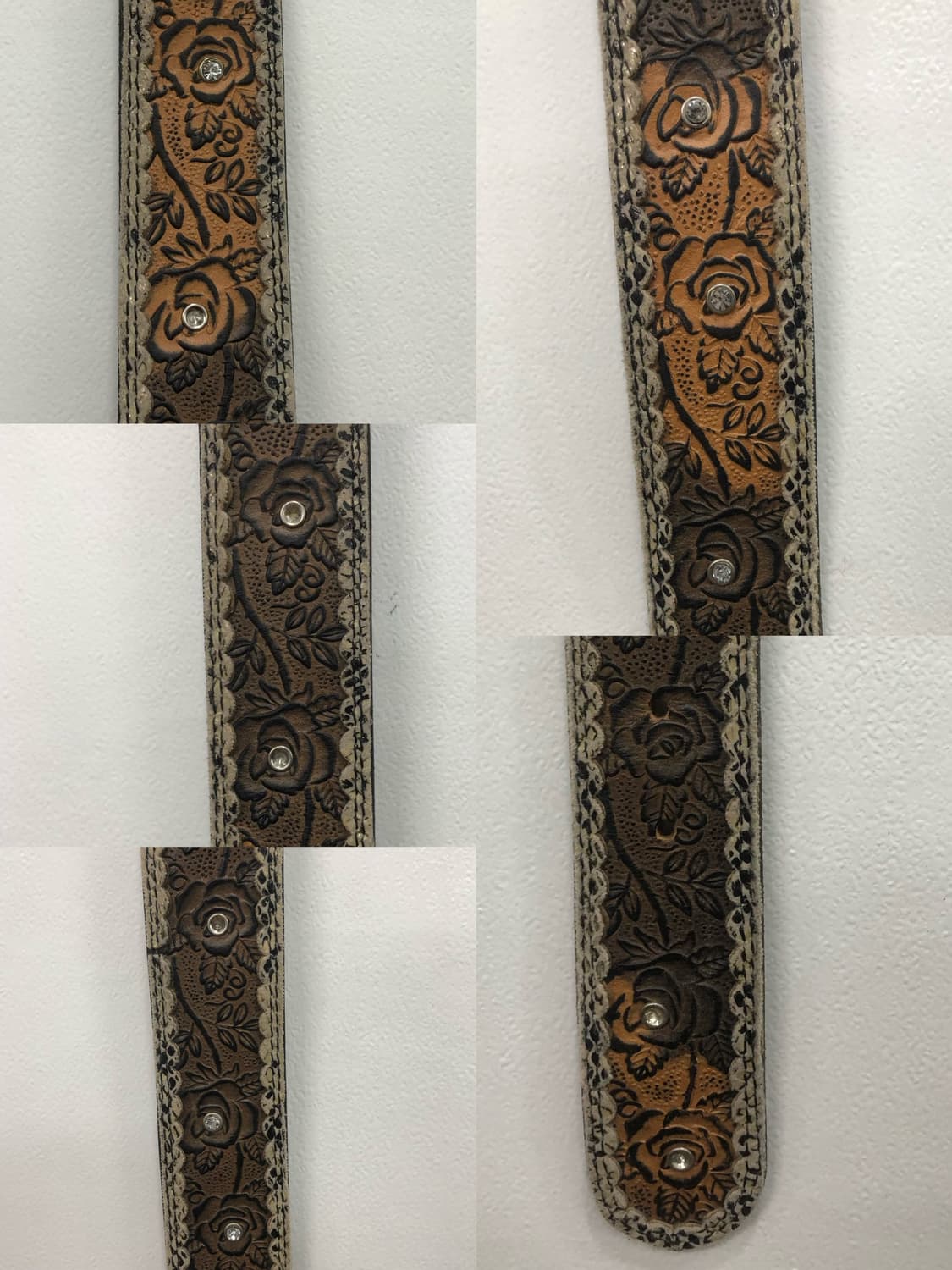 antique rose cubic detail belt  상품이미지3