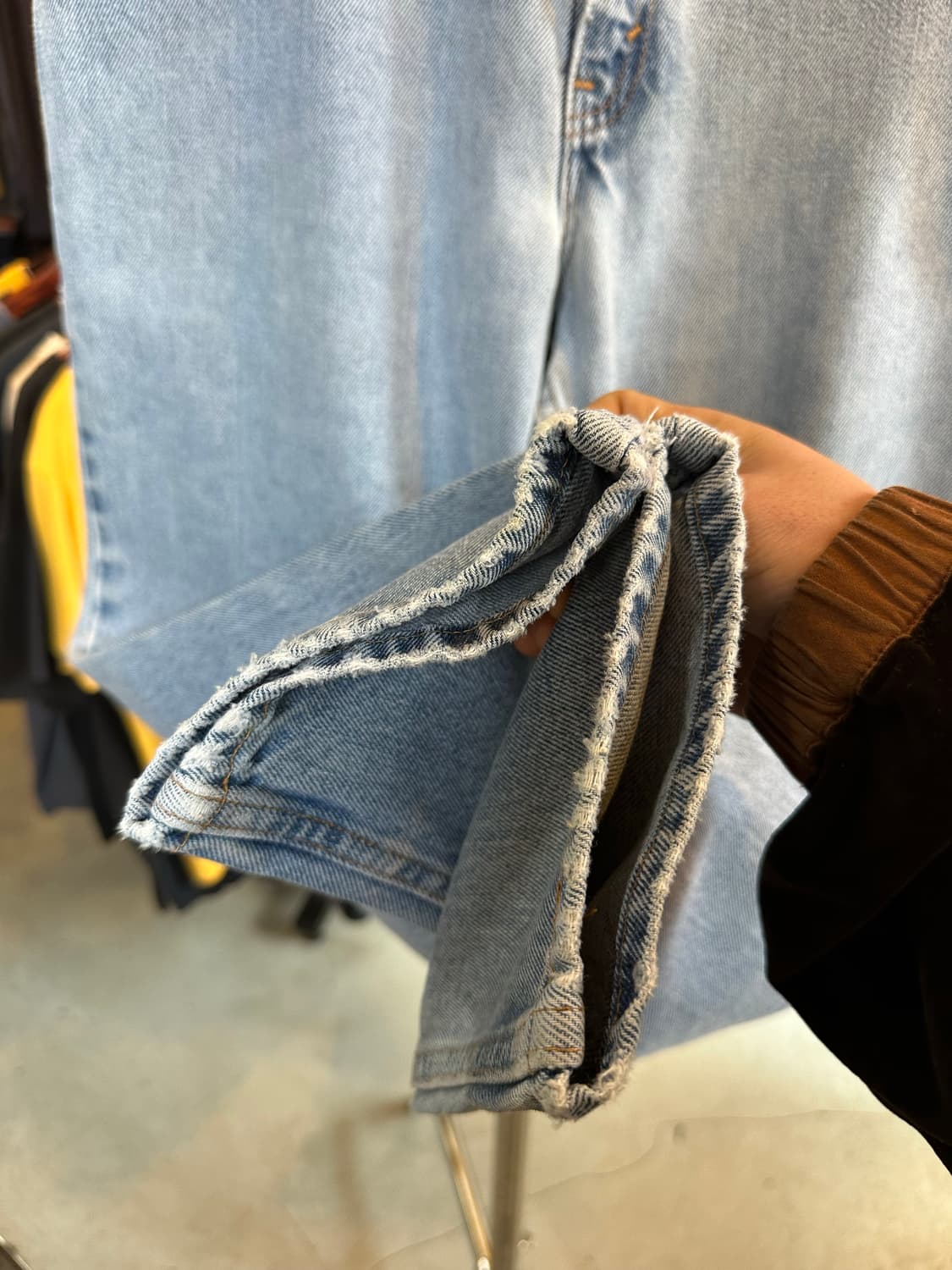 90s 리바이스550 데님 팬츠 31x30 made in usa 상품이미지5