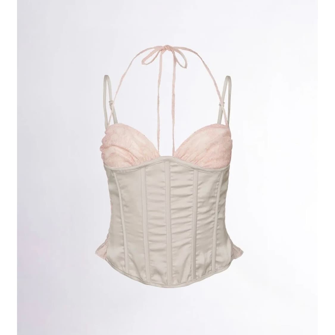 스컬프터 90s 글로시 코르셋 탑 S 상품이미지1