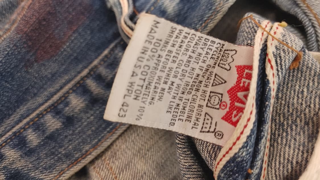 리바이스 501xx 빅E W36 L32 상품이미지5