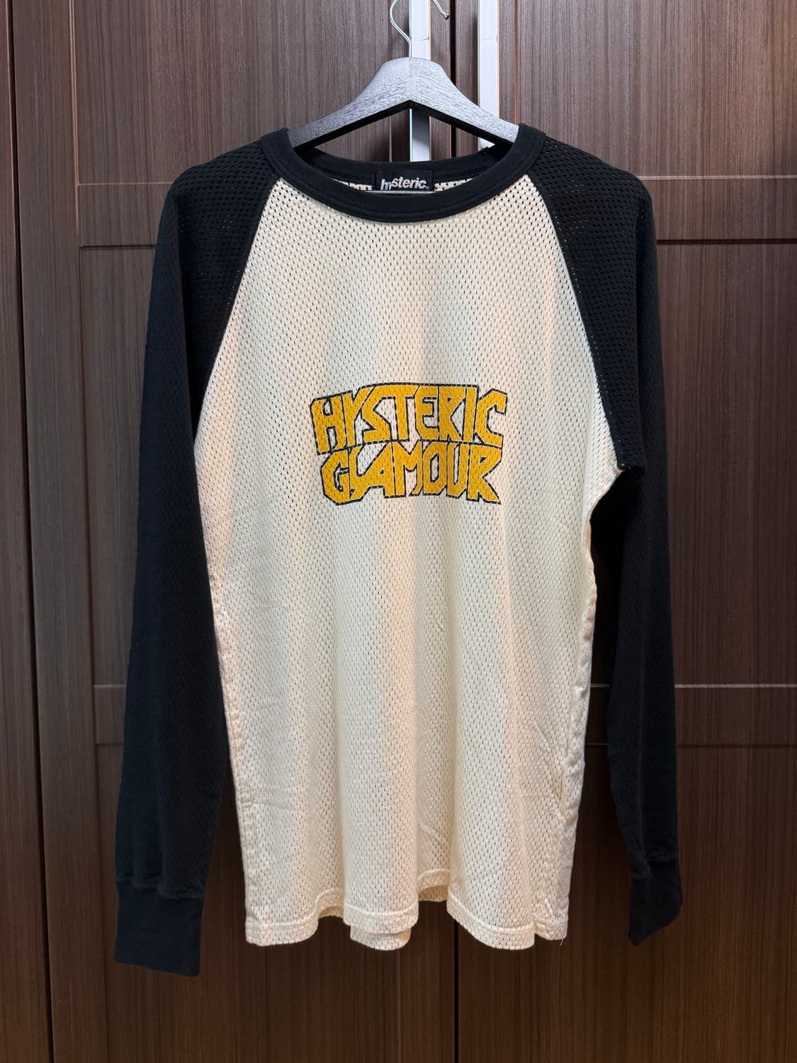 히스테릭글래머 아카이브 90s 매쉬 롱슬리브 블랙 상품이미지5