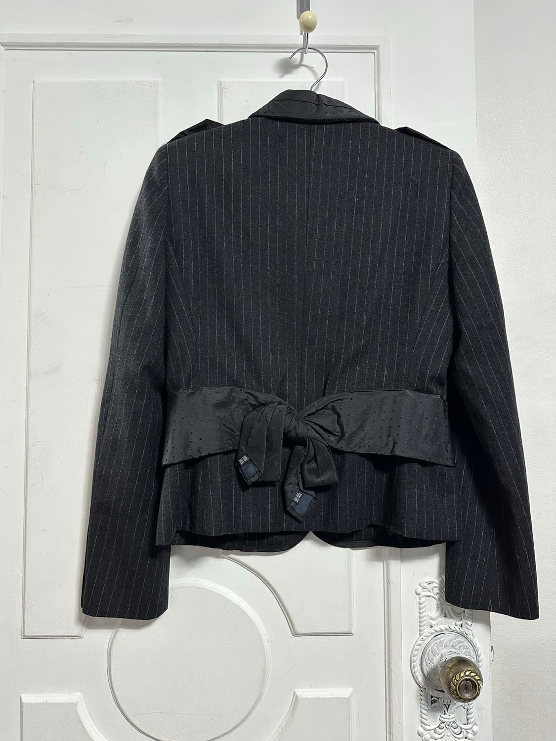 모스키노 스트라이프 도킹 블레이저 상품이미지2