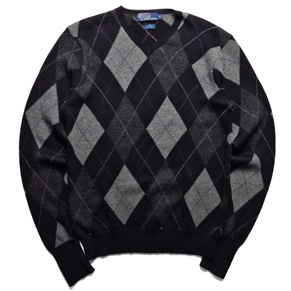 [95] 폴로 랄프로렌 울 알파카 아가일니트 상품이미지1