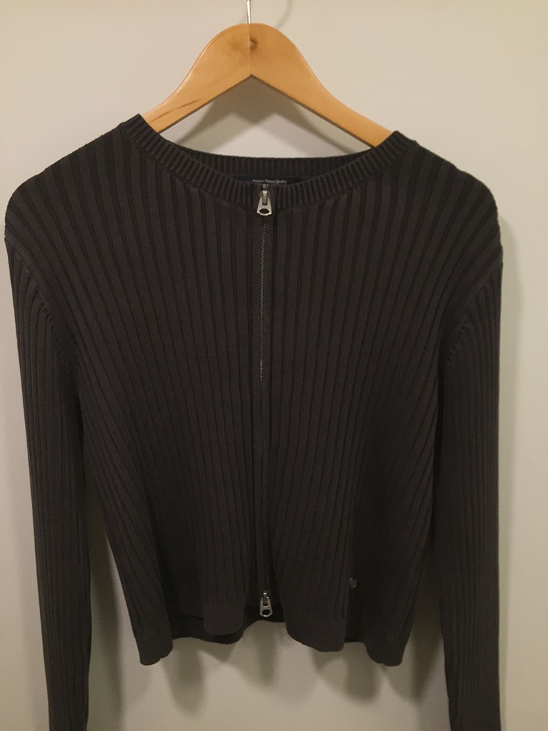 여성 후아유 투웨이 크롭 니트집업 95 상품이미지2