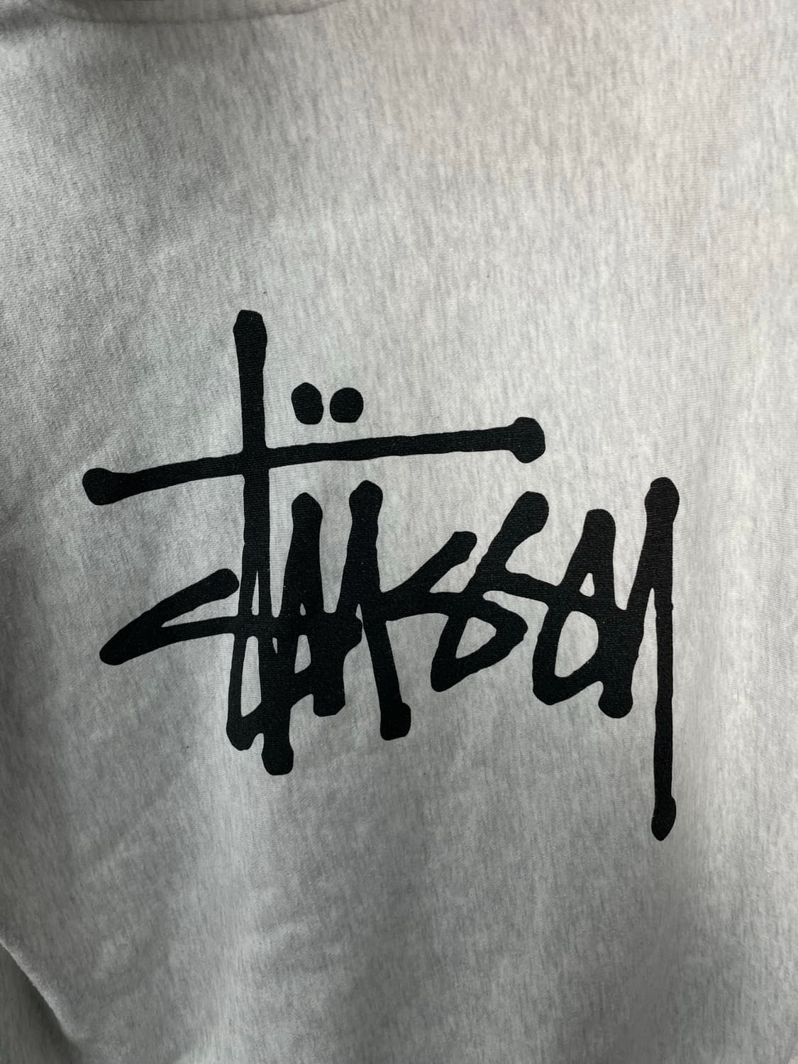 스투시 애쉬헤더 베이직 로고 후드집업 H1821 상품이미지5