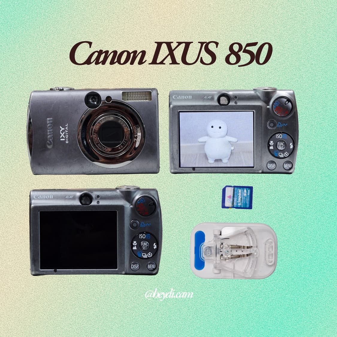 (NCT 재민,니쥬 아야카) 캐논 ixus850 ixy900is 상품이미지2