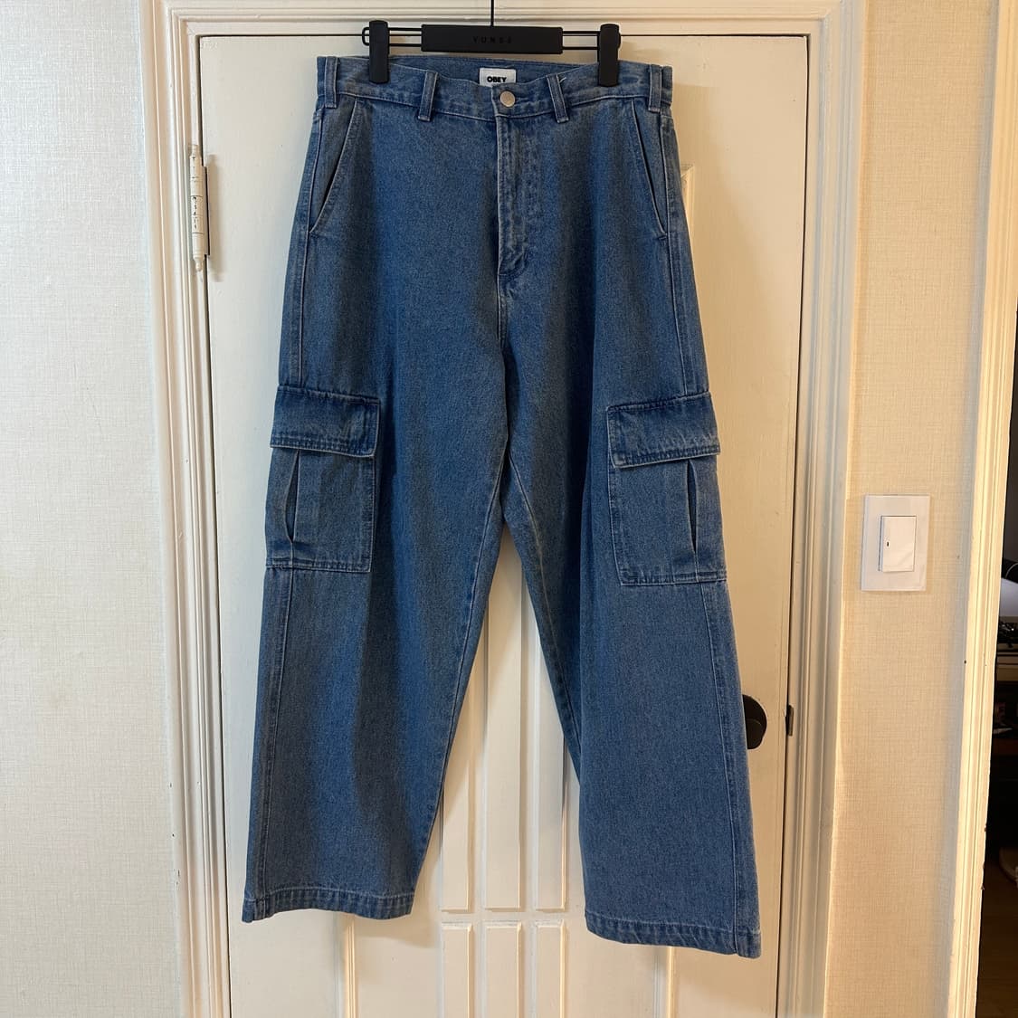 오베이 카고 데님 팬츠 상품이미지2