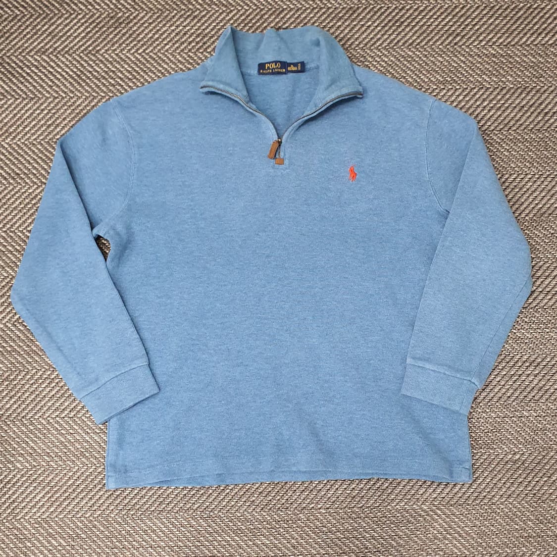 폴로 랄프로렌 반집업 긴팔티 남자105 상품이미지1