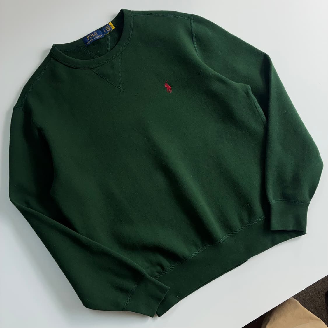 Polo  폴로 랄프로렌 신형 자수 코튼 그린 맨투맨 상품이미지2