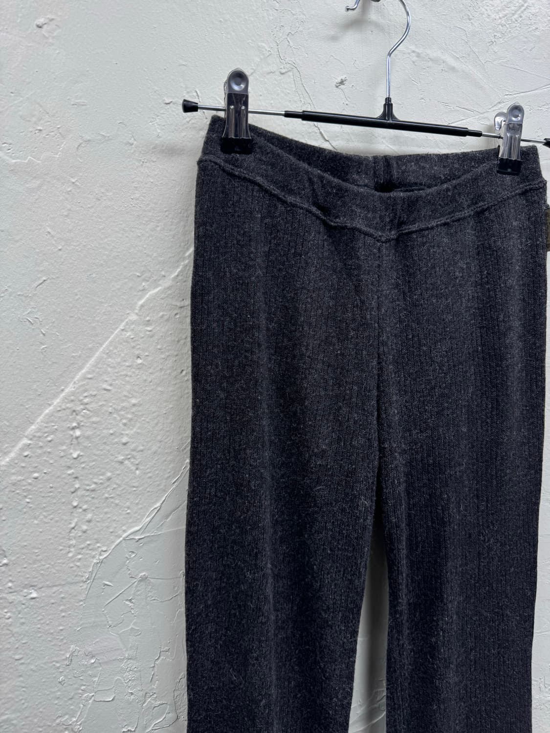 Goa 00s y2k angora wool hood set up 상품이미지8