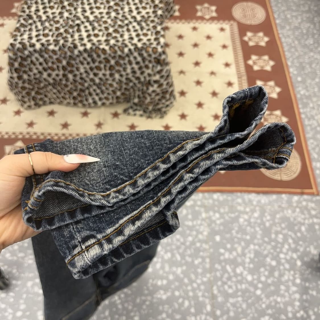 피스워커 올드스쿨 빈티지 캐주얼 워싱 데님 청바지 30인치 C09407 상품이미지8