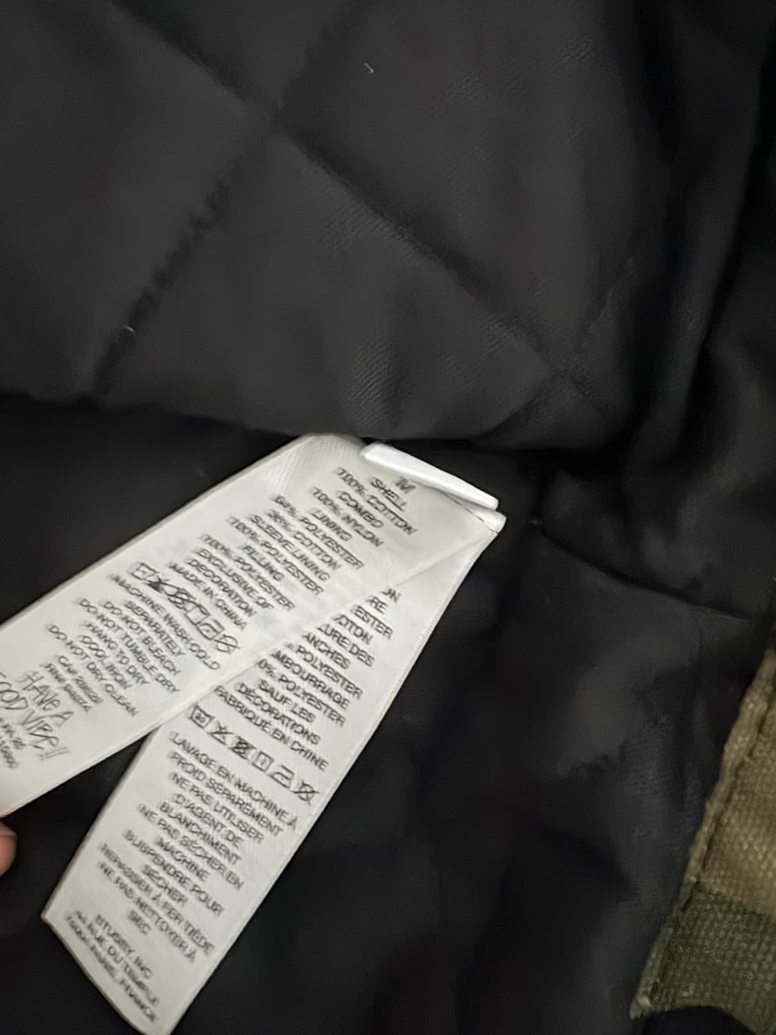 스투시 워크기어 자켓 카모 M 상품이미지5