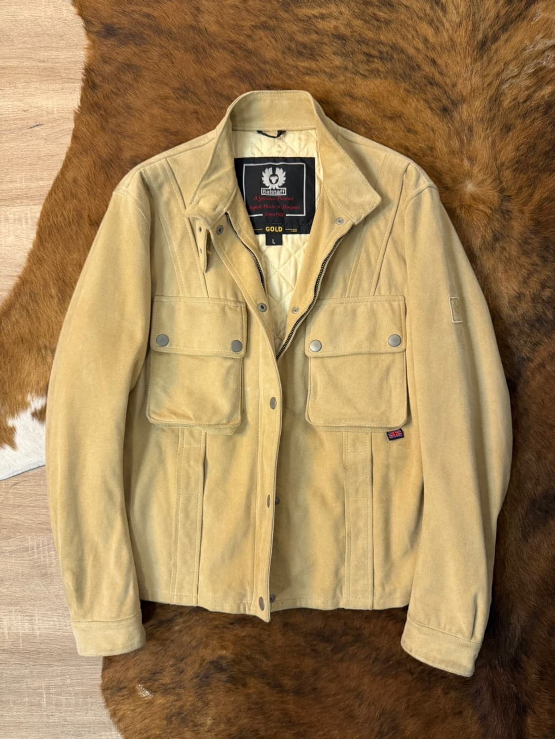 벨스타프 아비터 스웨이드 자켓 상품이미지1