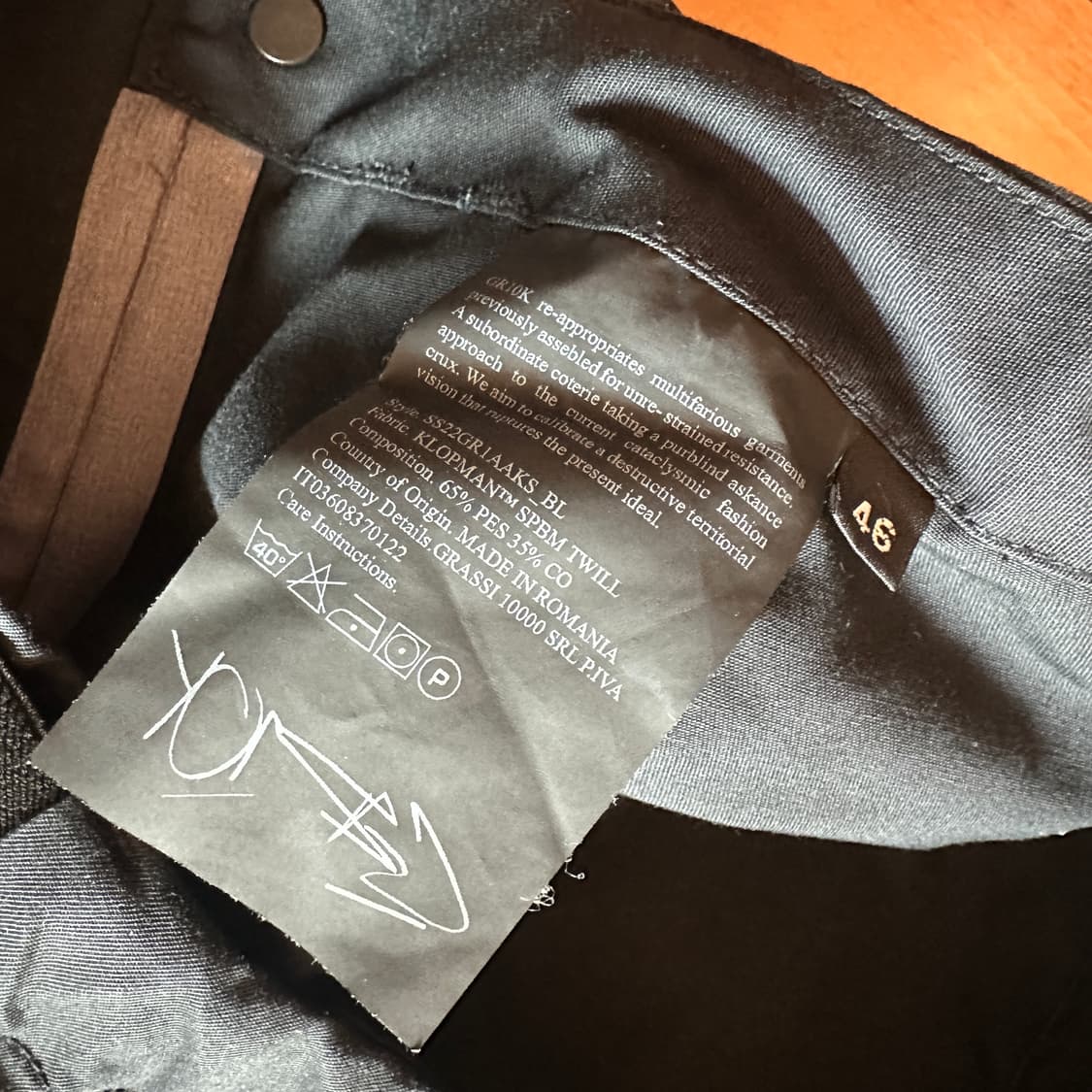 Gr10k arc 아크 팬츠 상품이미지2