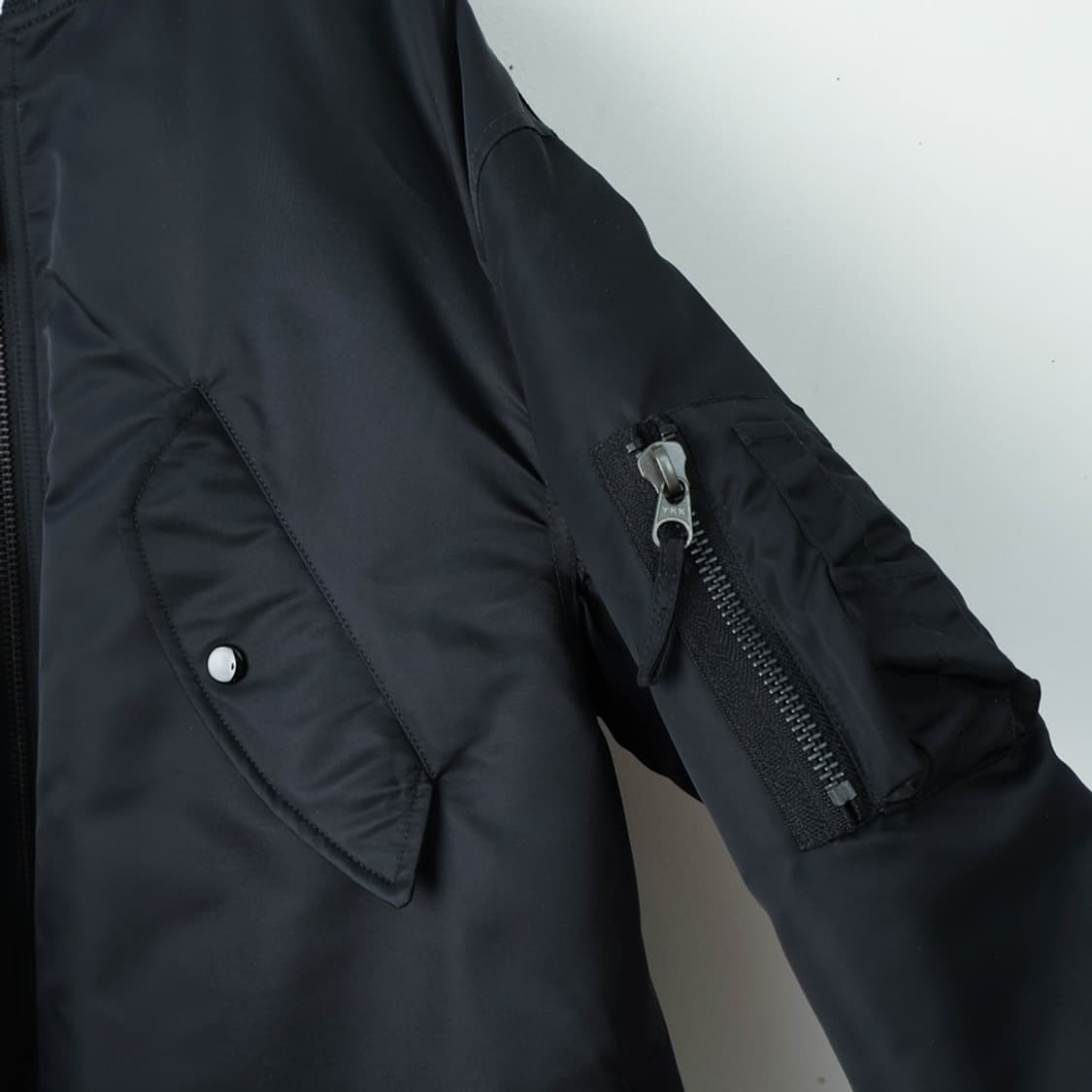 55/아스페시 디테처블 패딩 봄버 점퍼 상품이미지4