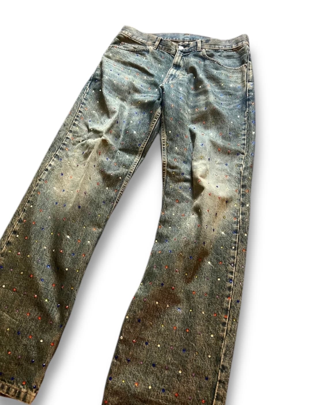 마틴로즈 ss21 라인스톤 데님 상품이미지3