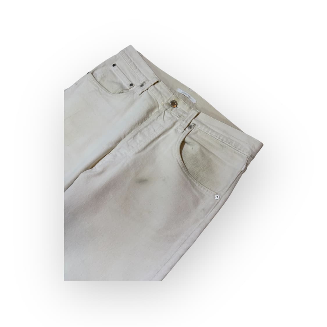 Helmut Lang White Denim (Made in Italy) 상품이미지2