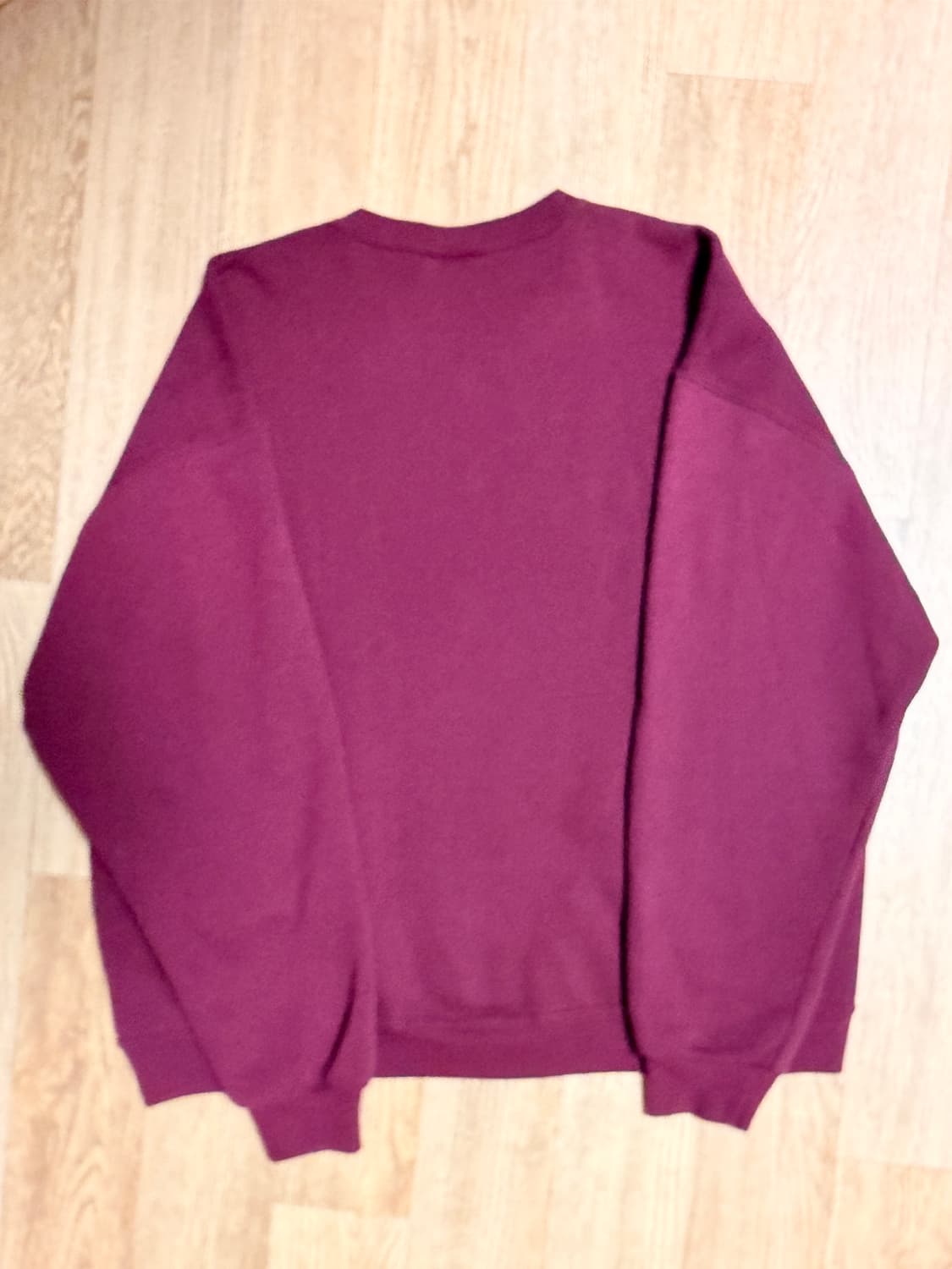 러셀 에슬레틱 버건디 맨투맨 상품이미지2