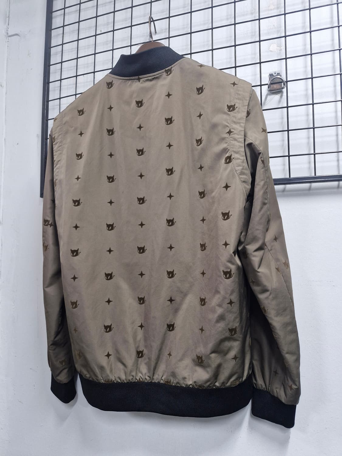 100L 왁 WAAC 패턴 기능성 봄버자켓 카키. 상품이미지8