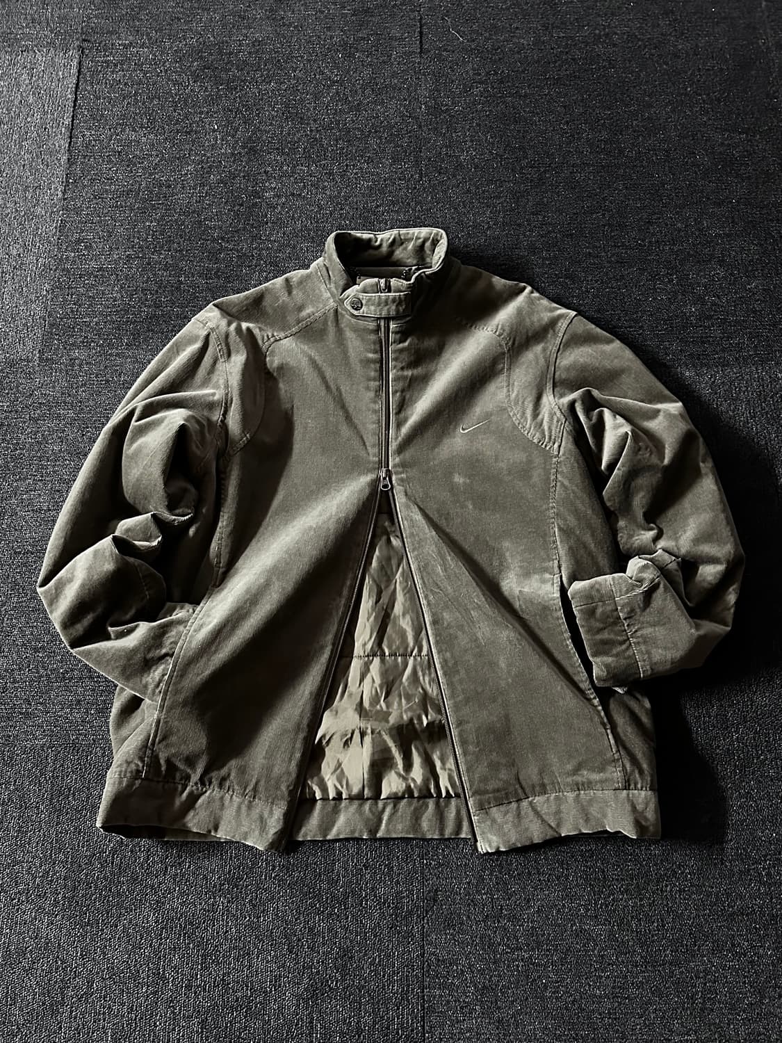 Nike 타이거우즈  브라운 코듀로이 투웨이 자켓 2XL 상품이미지2