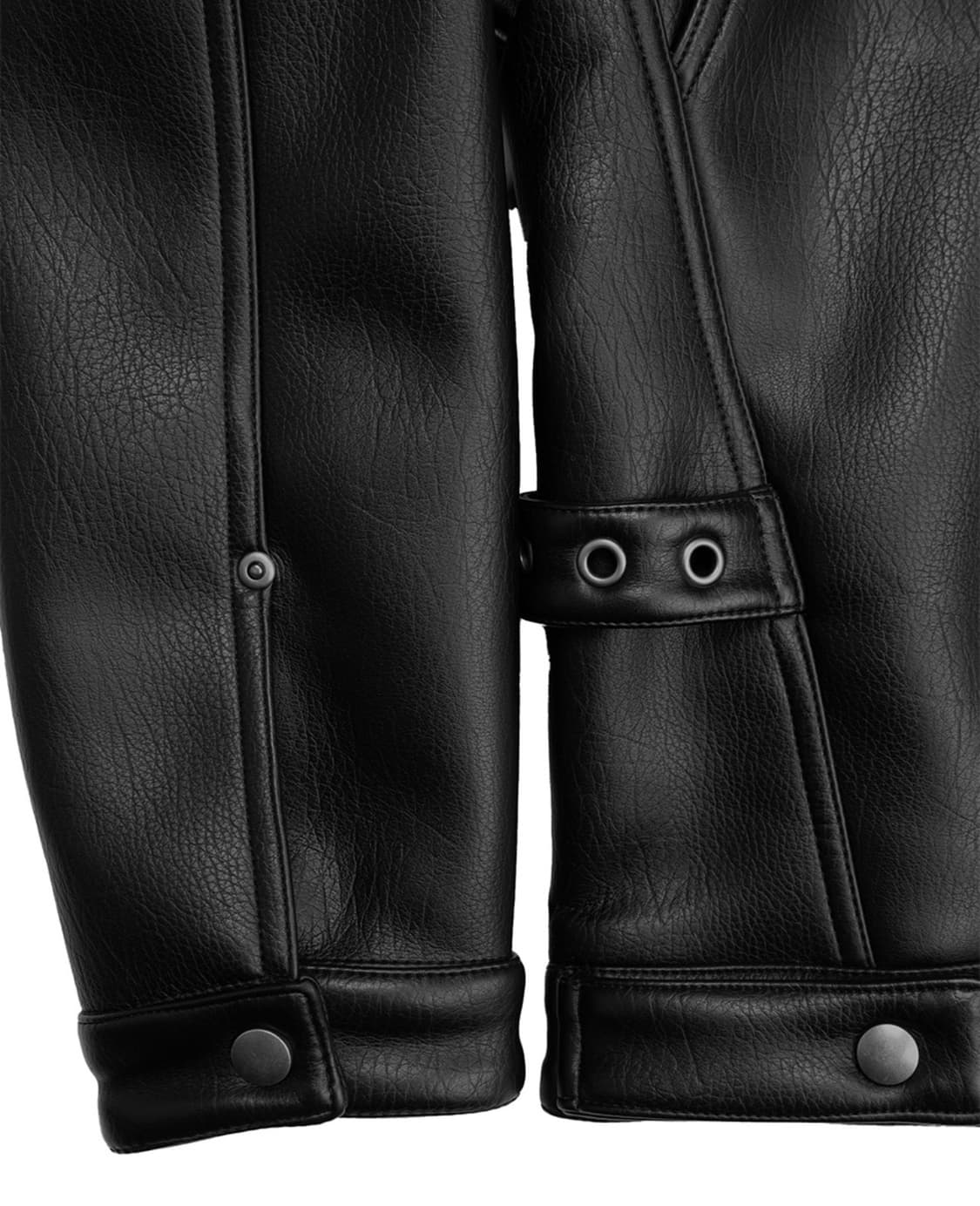 cross single leather jacket 상품이미지7