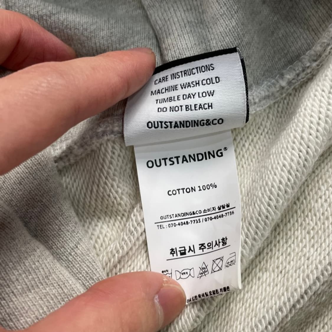 100 아웃스탠딩 레이싱 후드티  상품이미지4