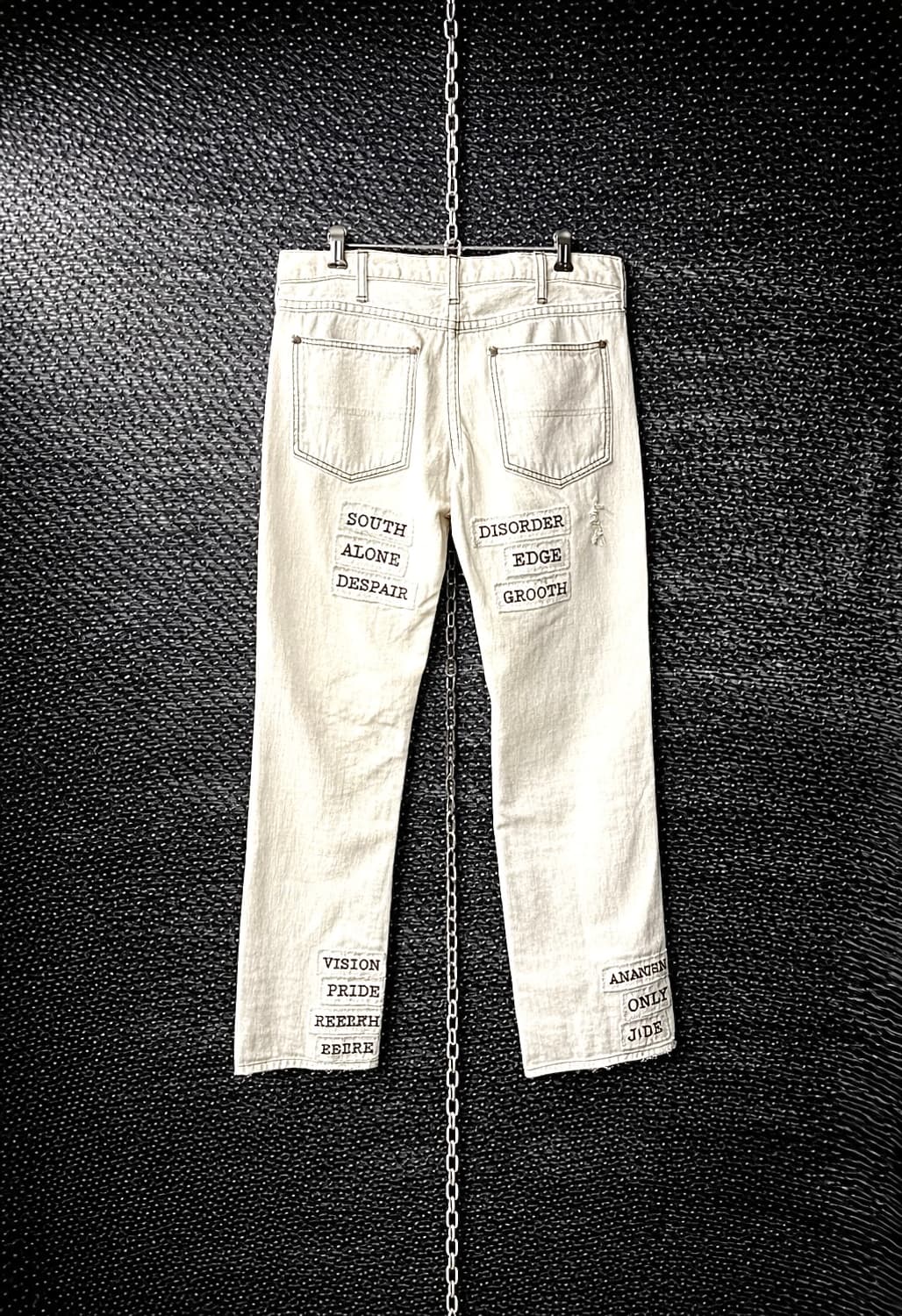 넘버나인 02 패치워크 팬츠 상품이미지2