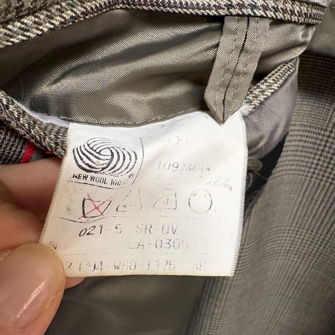 J.PRESS 제이프레스 체크 싱글 울 블레이저 자켓  상품이미지8