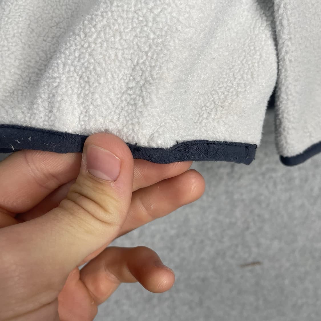 17FW 파타고니아 신칠라 스냅-T 회색/흰색 상품이미지5