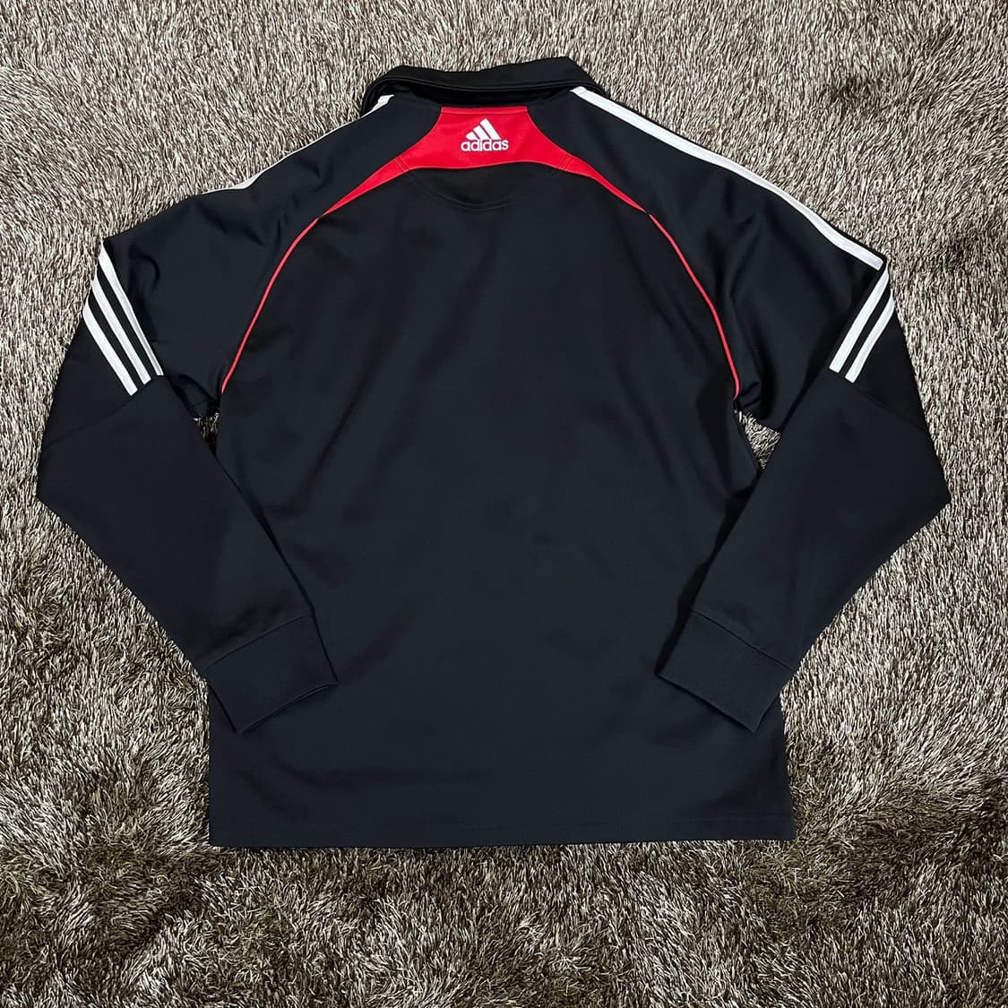 아디다스 adidas 블랙 마샬아츠 트랙탑 져지 L 상품이미지5