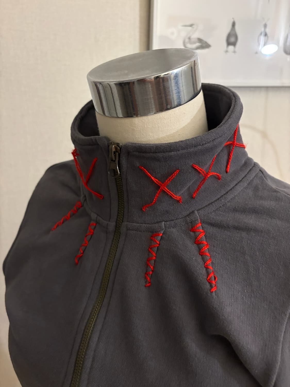 Stitches detail jersey  상품이미지3