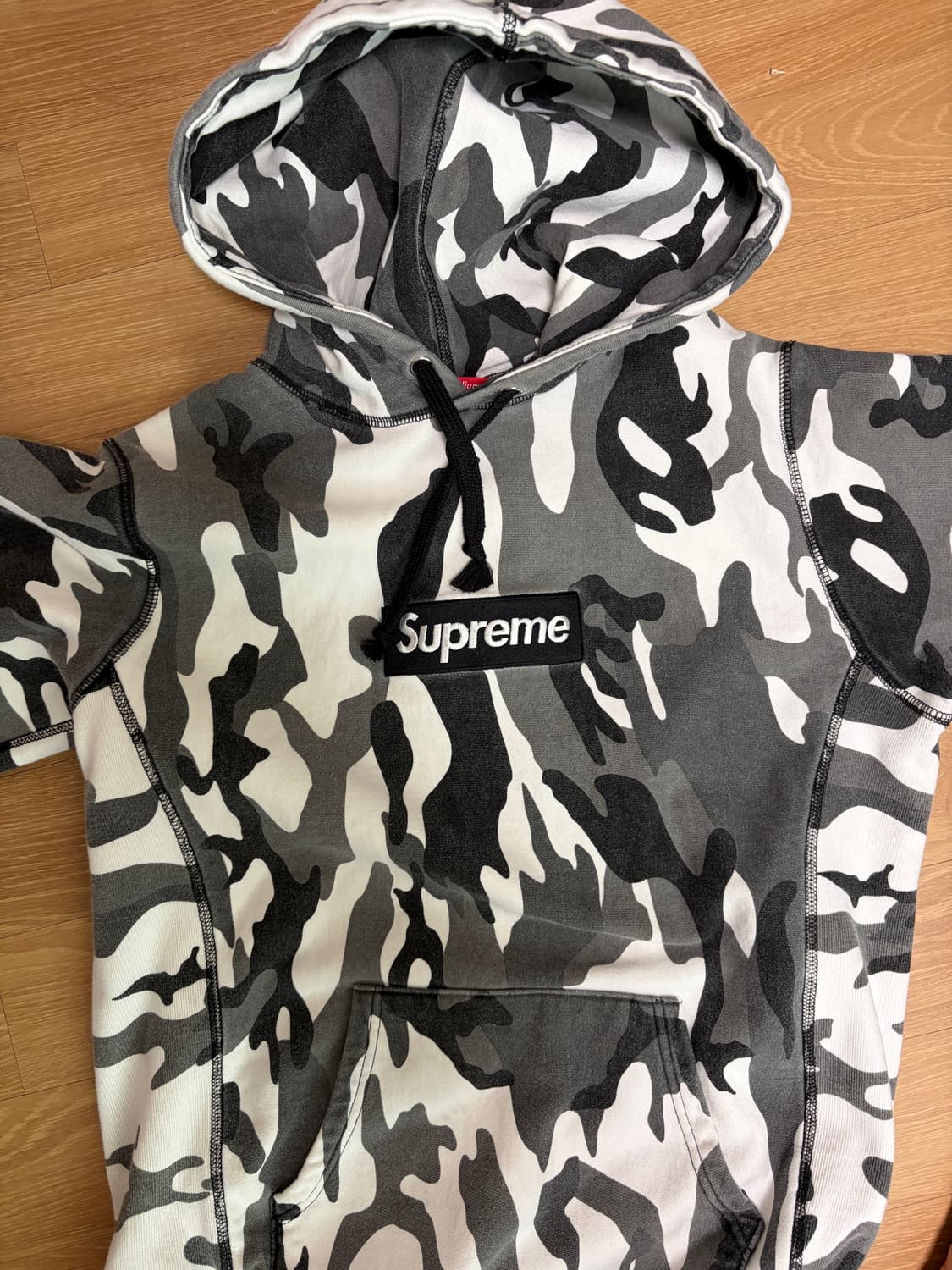 슈프림 13Fw 스노우카모 후드티 상품이미지1