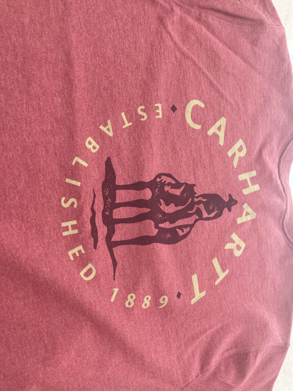 칼하트 (Carhartt) 샘플디자인 티셔츠 상품이미지2