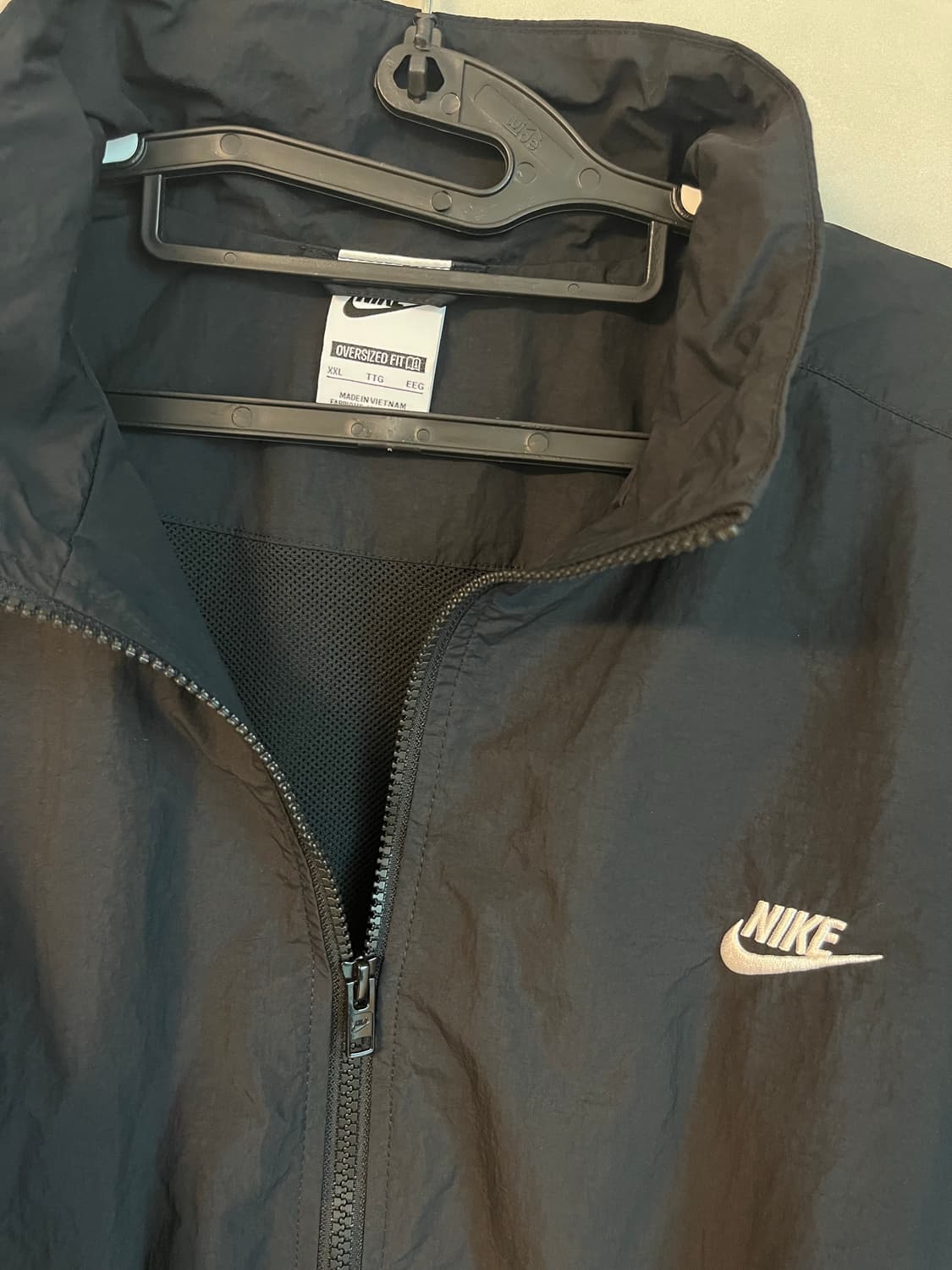 나이키 반팔 바람막이 블랙 (2XL size)  상품이미지5