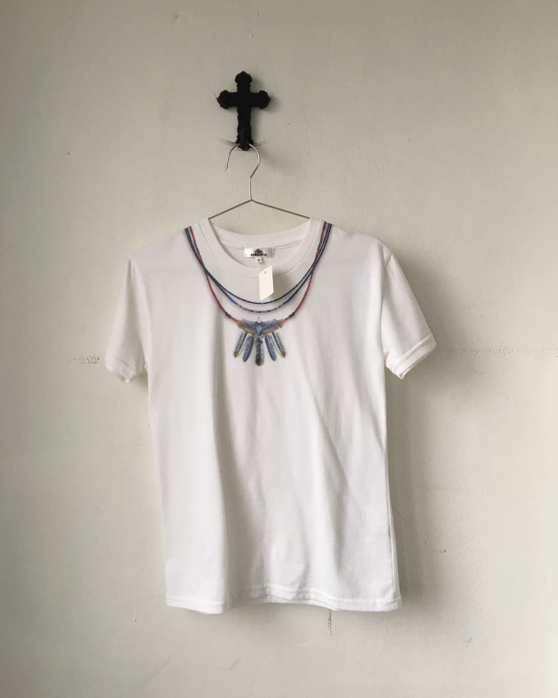 Berning sho necklace printing t shirt 상품이미지2