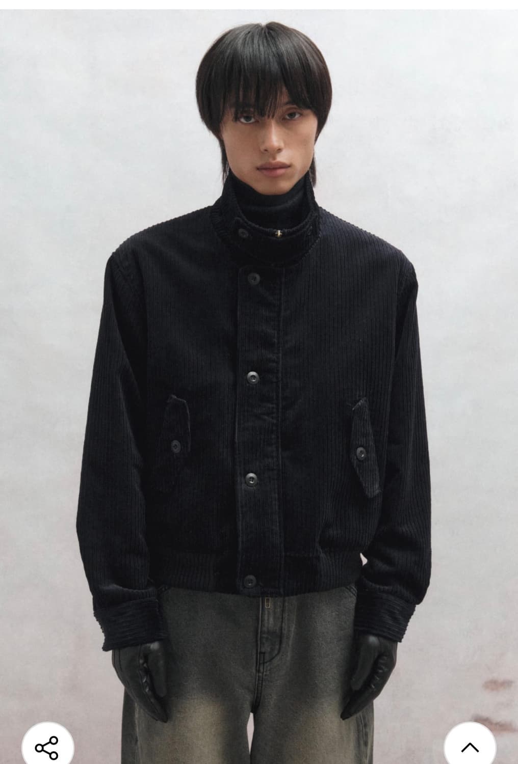 빅유니온 코듀로이 블루종자켓(네이비) 상품이미지1