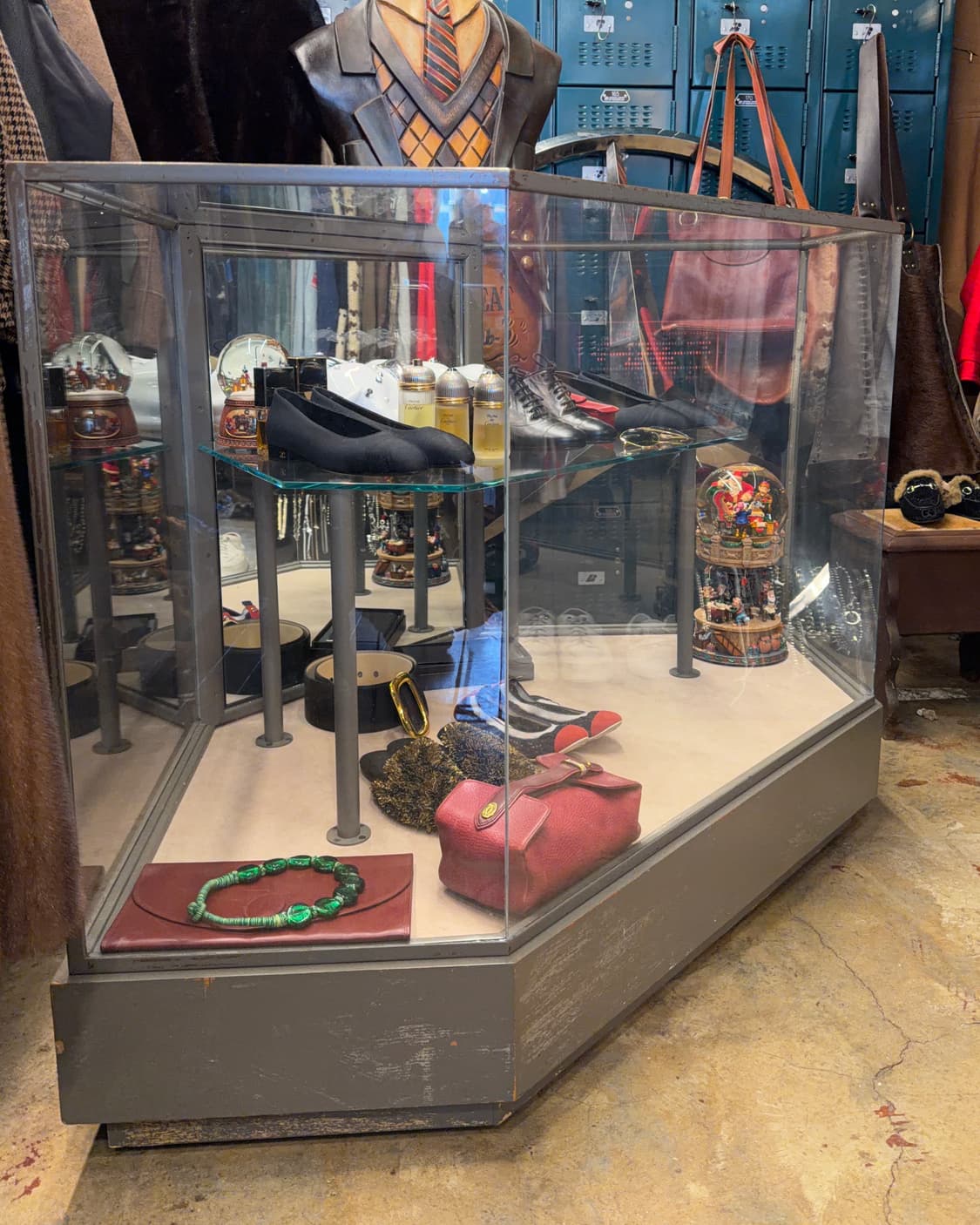 빈티지 엔틱 하버데셔리 진열장 상품이미지3