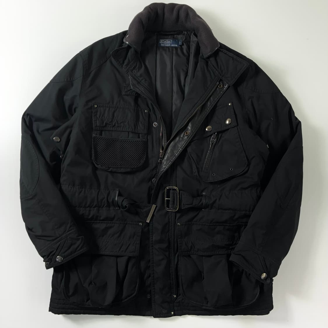 Polo  폴로 랄프로렌 벨티드 포켓 블랙 헌팅 자켓  상품이미지1