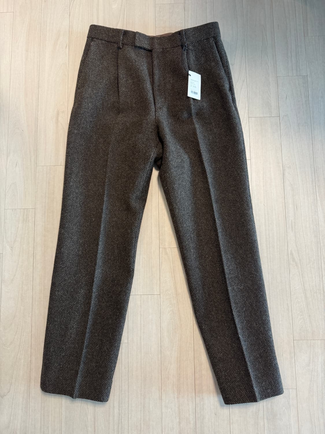 24fw 오라리 라마 셰틀랜드 울트위드 슬랙스 팬츠 5 상품이미지1