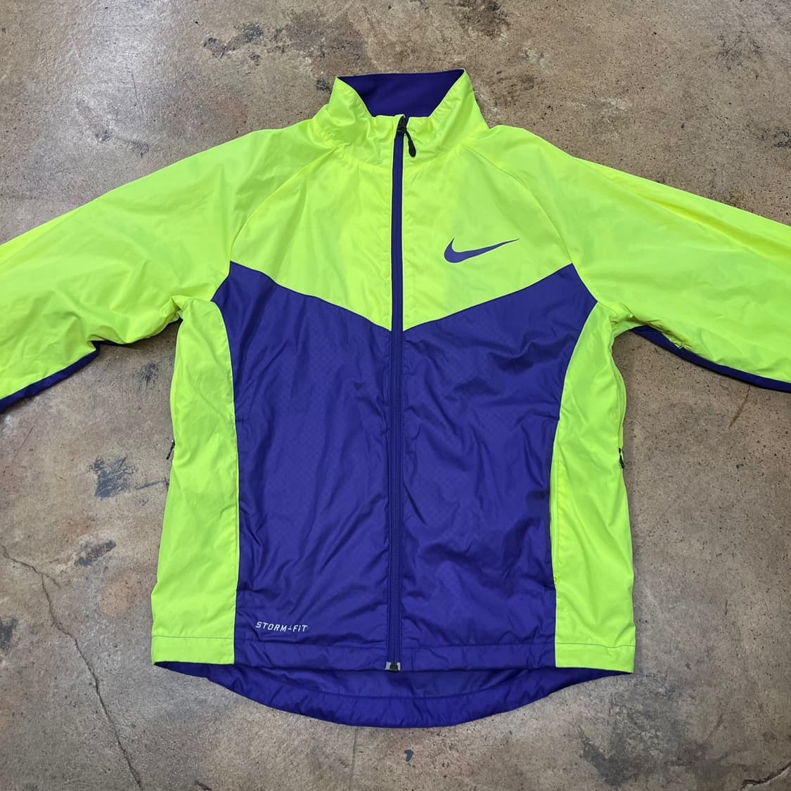 [정품/S] 나이키 바람막이 형광 퍼플 b10 상품이미지3