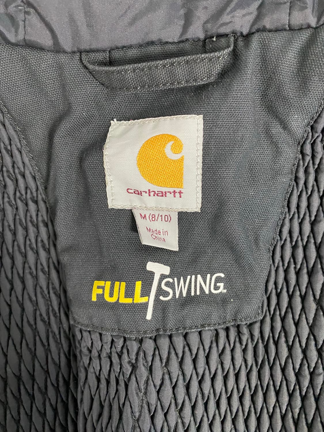 하자o) 칼하트 풀스윙 캔버스 후디드 워크자켓 M  상품이미지6