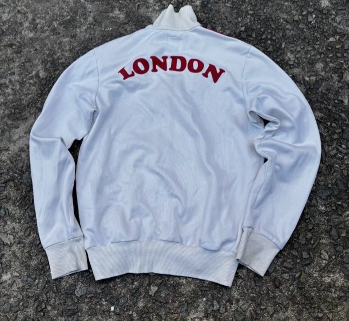 아디다스 런던 흰빨 화이트 트랙탑 져지집업 95/M 상품이미지3