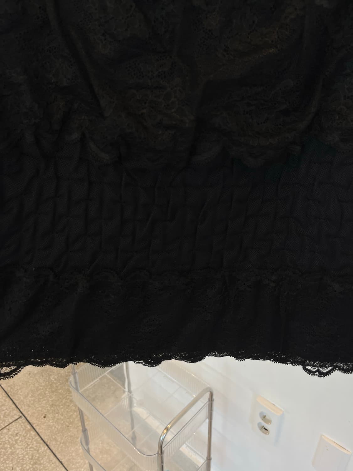Sacai luck lace mini skirt 상품이미지5