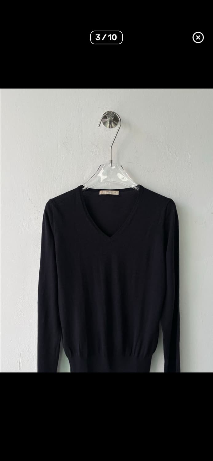 Prada 90s extra fine V-neck 상품이미지3