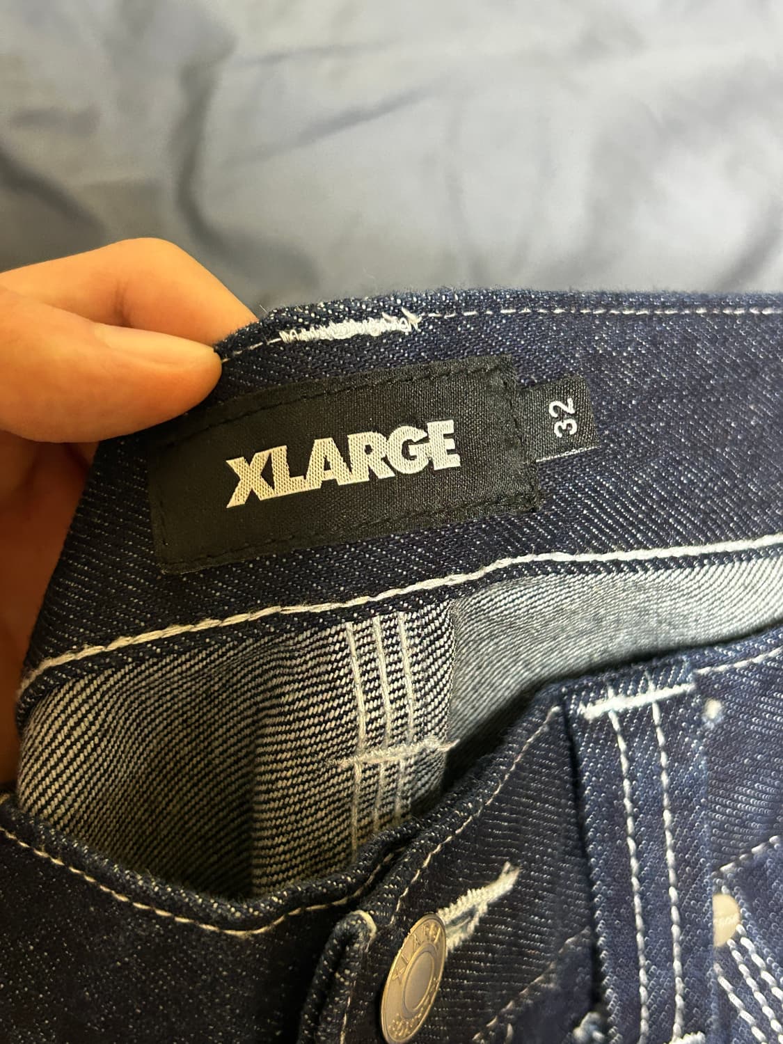 엑스라지 카펜터 팬츠 인디고 상품이미지3